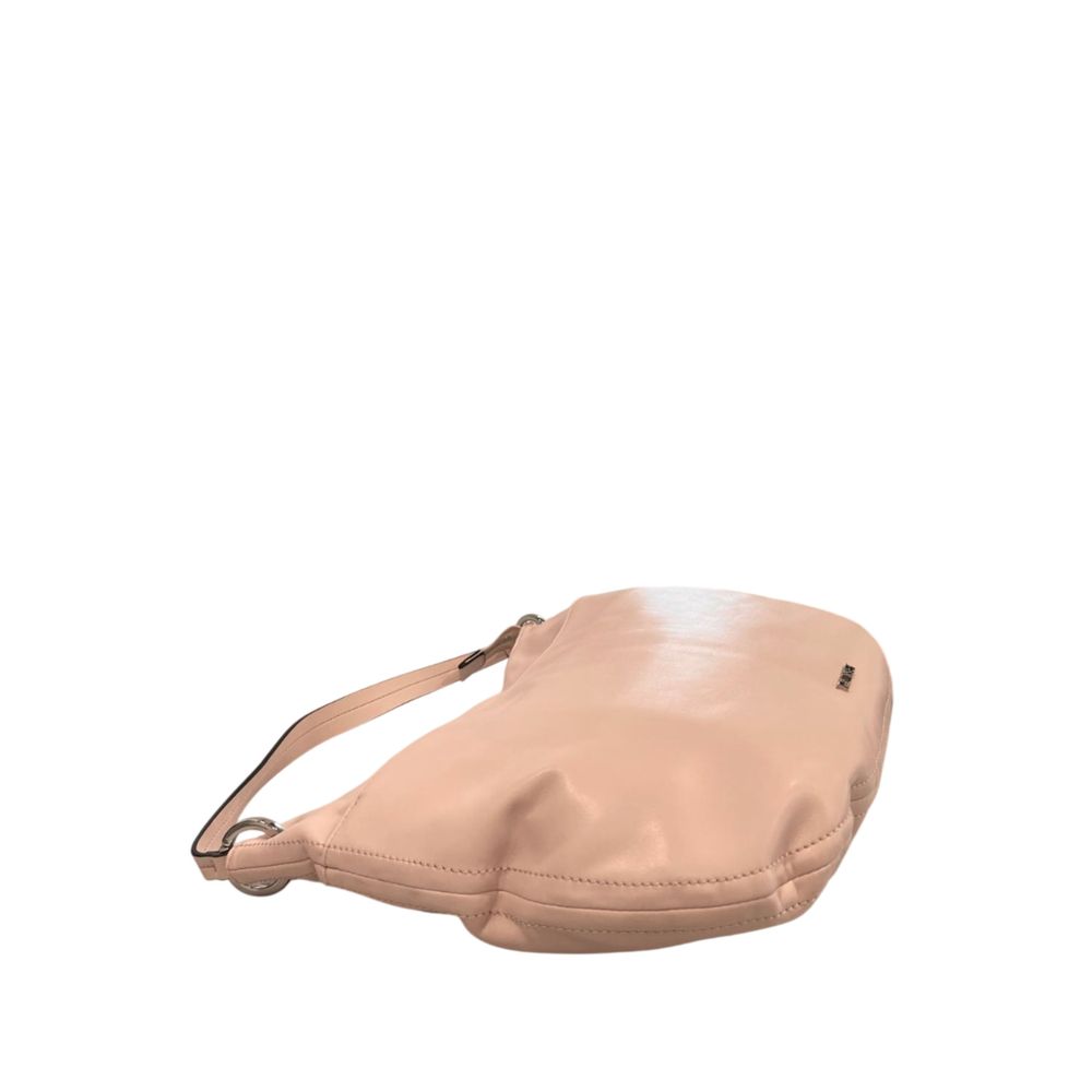 Twinset Pink PU Women Shoulder Bag Twinset