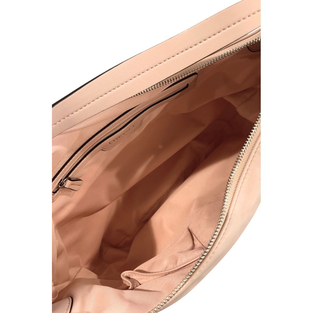 Twinset Pink PU Women Shoulder Bag Twinset