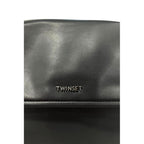 Twinset Black PU Women Handbag Twinset