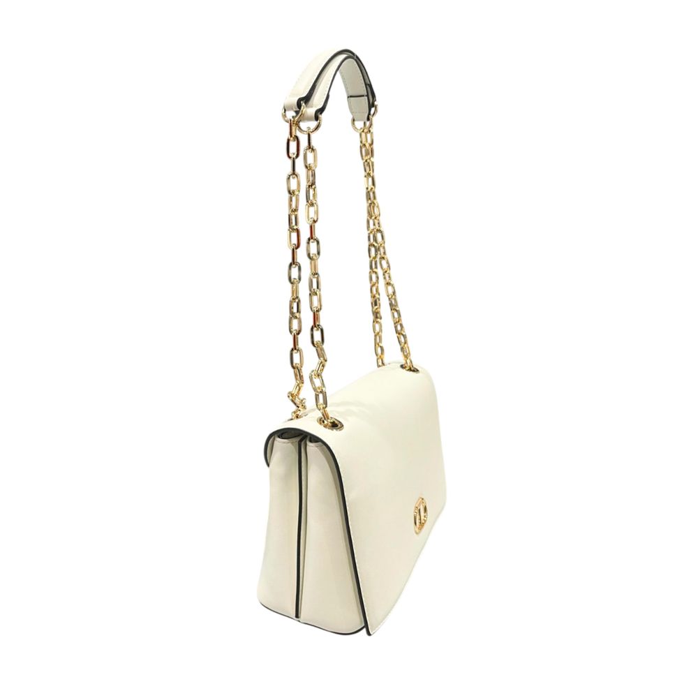 Twinset White PU Women Crossbody Twinset