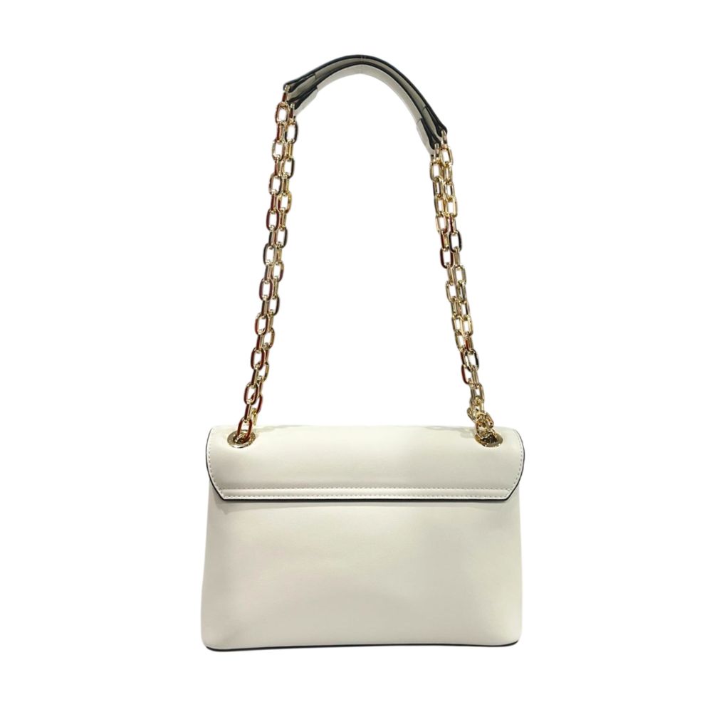 Twinset White PU Women Crossbody Twinset