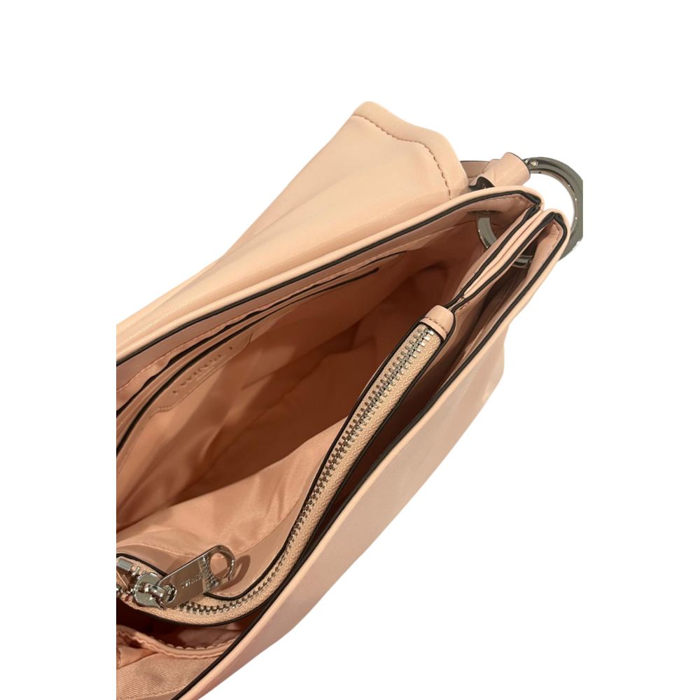 Twinset Pink Polyurethane Women Shoulder Bag Twinset