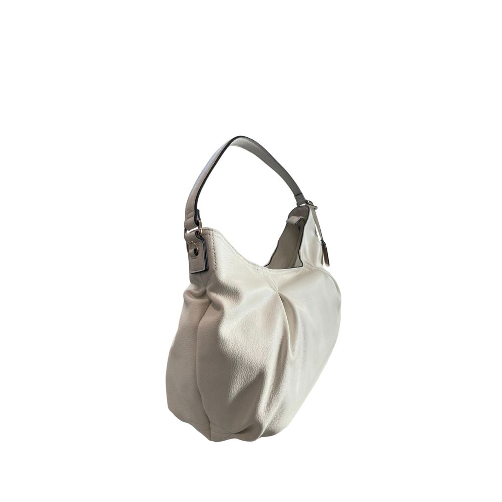 Twinset White PU Women Shoulder Bag Twinset
