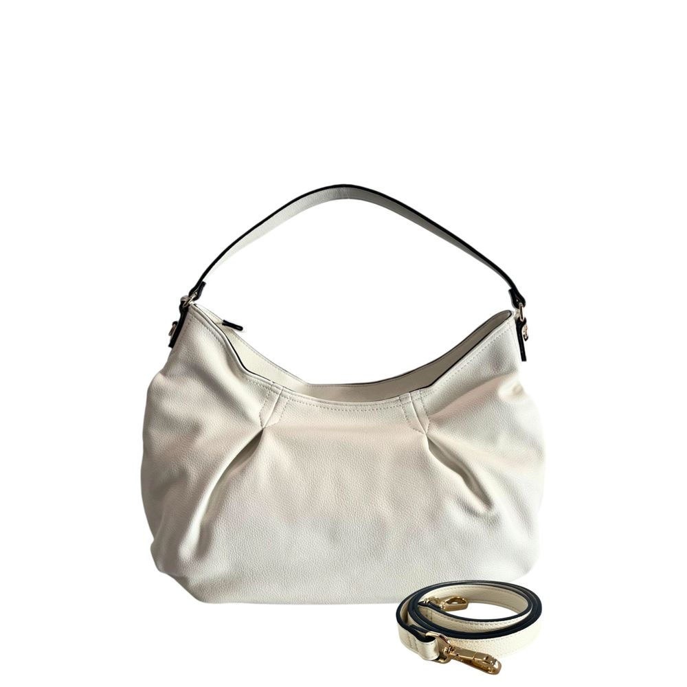 Twinset White PU Women Shoulder Bag Twinset