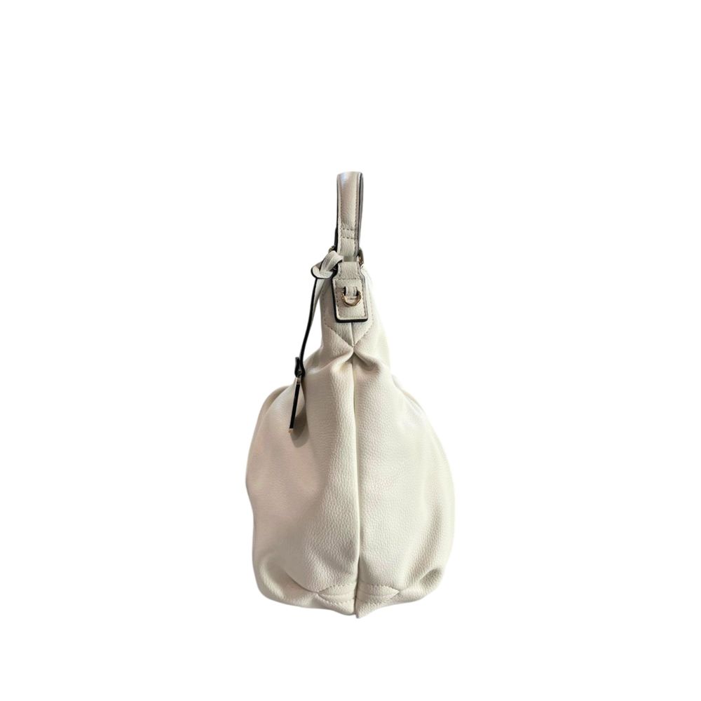 Twinset White PU Women Shoulder Bag Twinset