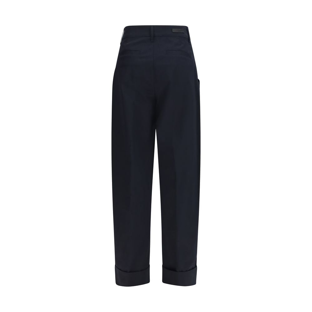 Jacob Cohen Blue Cotton Casual Pants Jacob Cohen