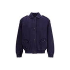 Blazé Milano Blue Lamb Ovis Aries Bomber