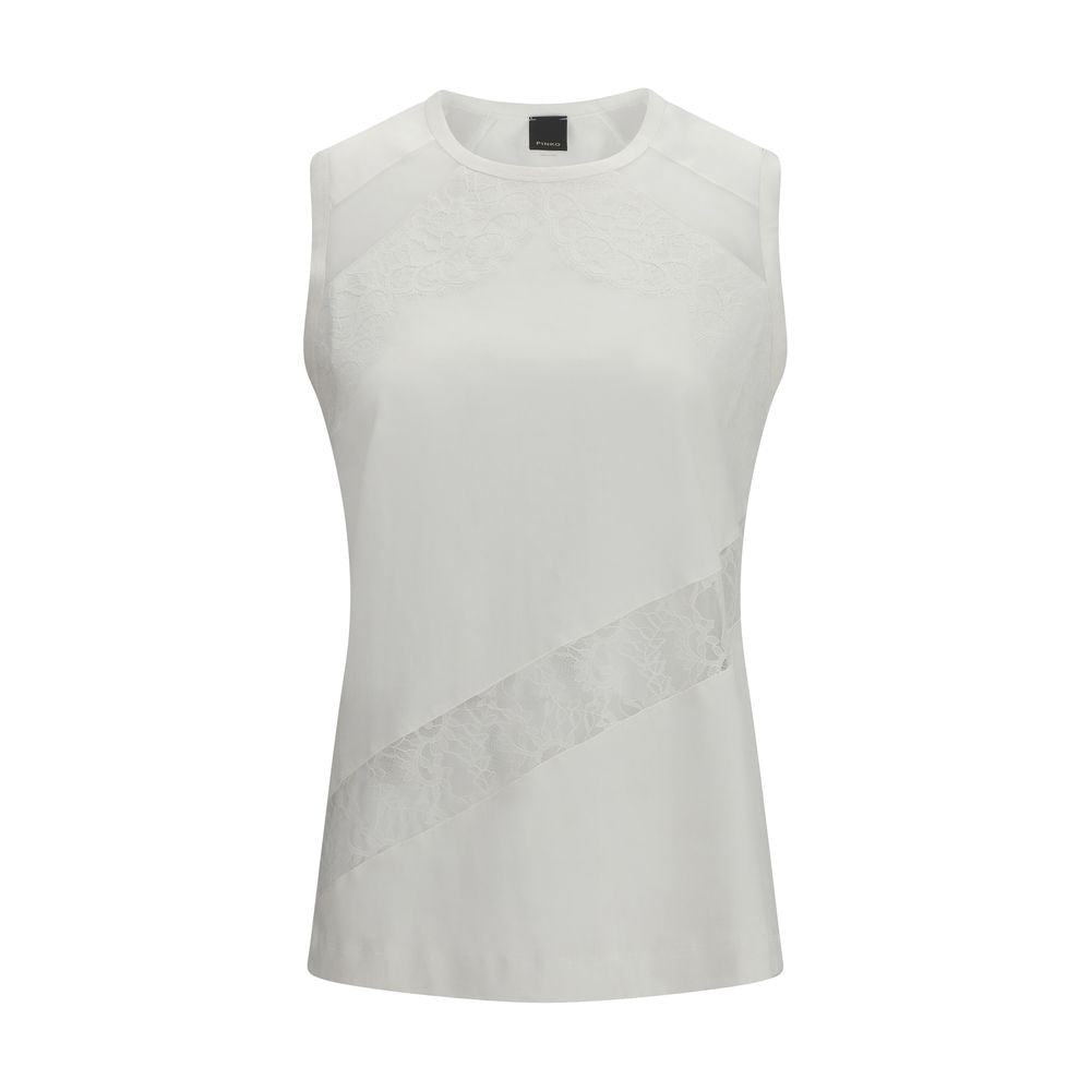 PINKO White Cotton Top PINKO
