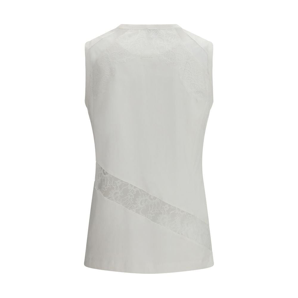 PINKO White Cotton Top PINKO