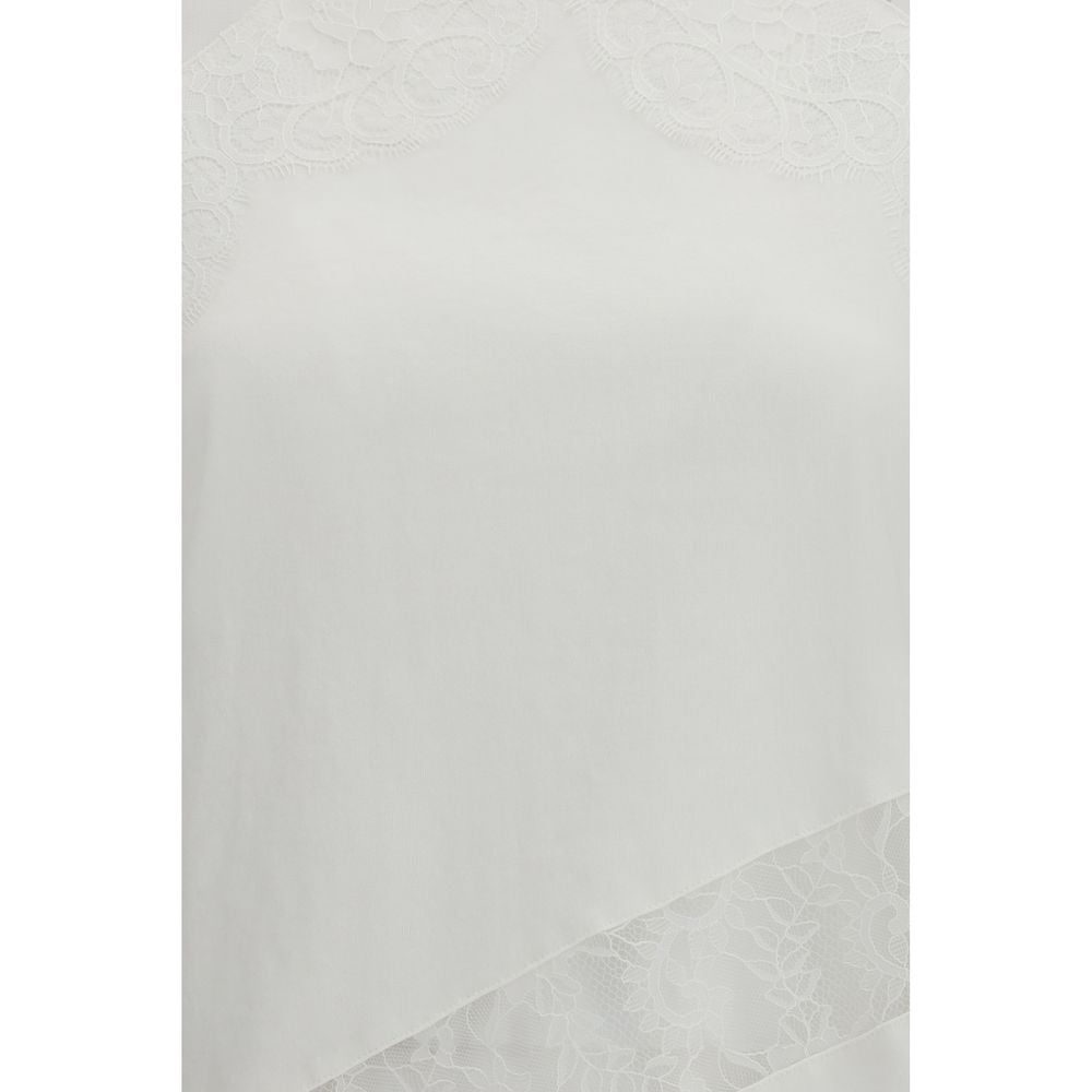 PINKO White Cotton Top PINKO