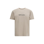 Off-White Beige Cotton T-Shirt Off-White