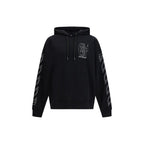 Off-White Black Cotton Sweatshirt Off-White