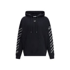 Off-White Black Cotton Sweatshirt Off-White