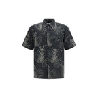 Our Legacy Gray Cotton Pattern Shirt Our Legacy