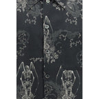 Our Legacy Gray Cotton Pattern Shirt Our Legacy