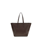 Brunello Cucinelli Brown Calf Leather Bos Taurus Shoulder Bag Brunello Cucinelli