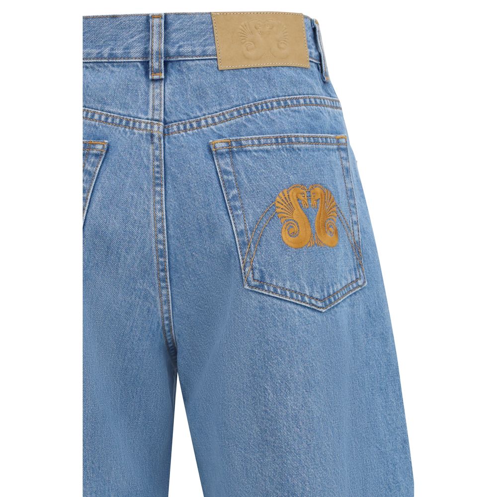 Blazé Milano Blue Cotton Jeans Denim Blazé Milano