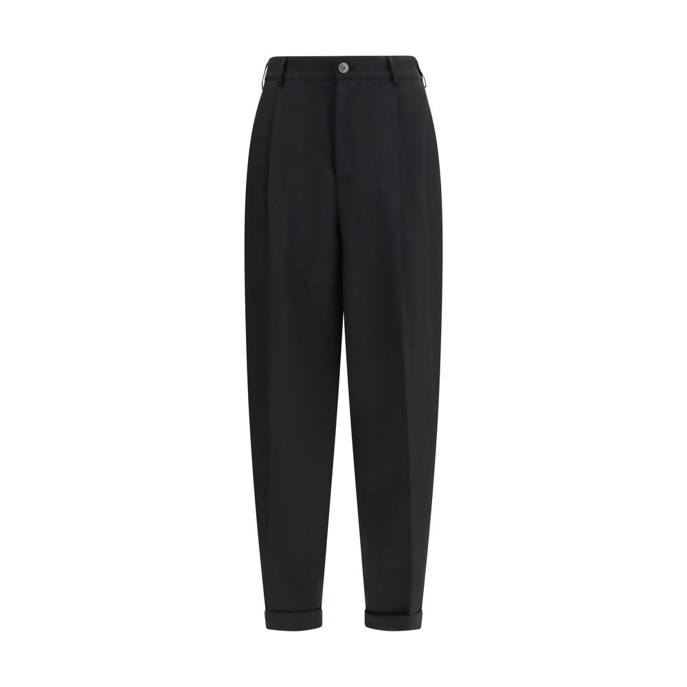 Marni Black Wool Casual Pants Marni
