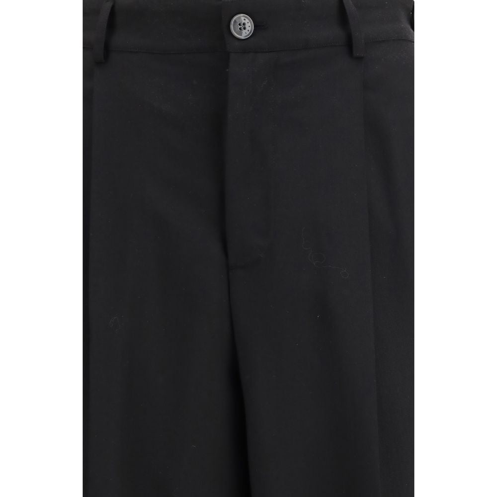 Marni Black Wool Casual Pants Marni