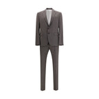 Dsquared² Gray Wool Two-Piece Suit