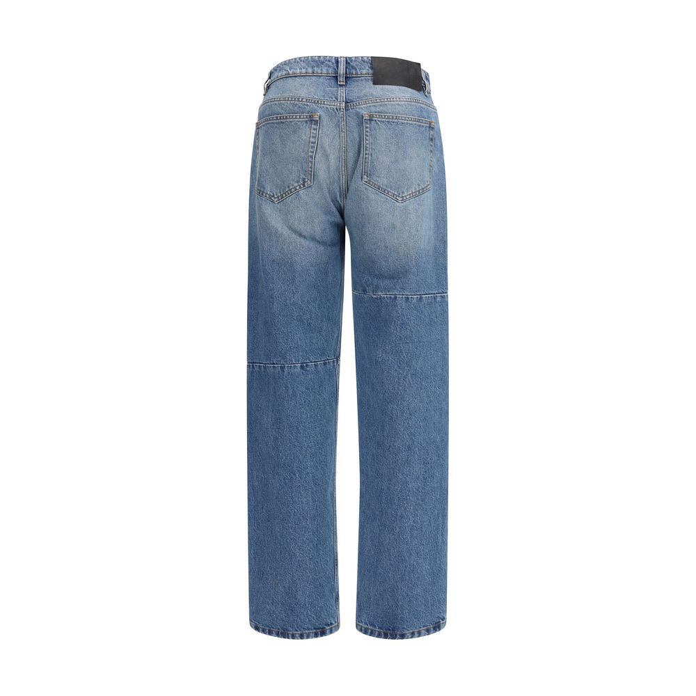 MM6 Blue Cotton Jeans Denim MM6