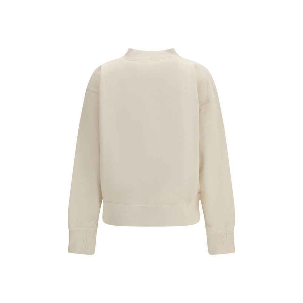 Marant Etoile Beige Cotton Sweatshirt Marant Etoile