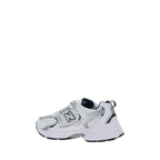 New Balance White Polyethylene Athletic Sneakers