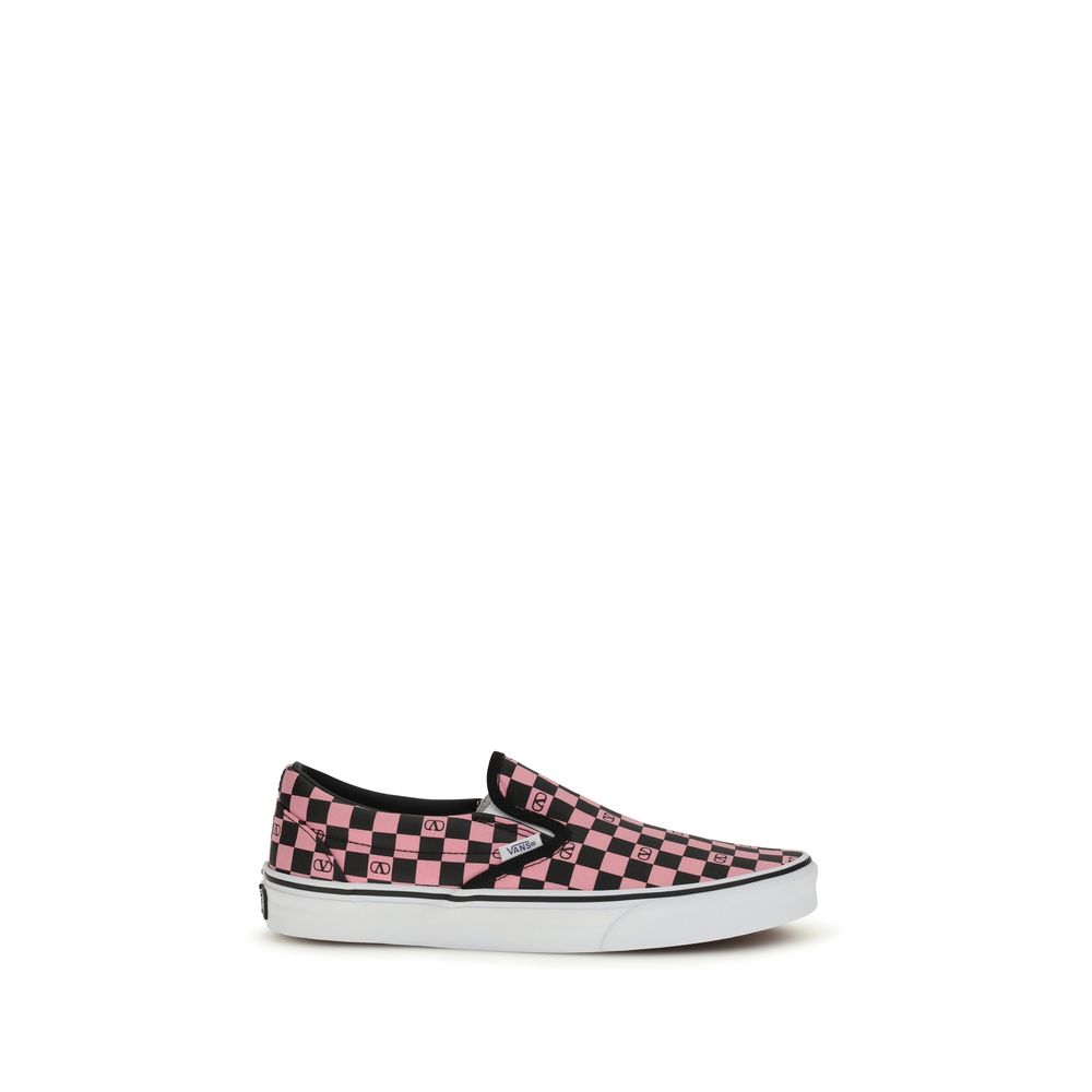 Valentino Garavani Multicolor Cotton Low Top Sneakers Valentino Garavani