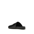Givenchy Black Calf Leather Bos Taurus Mules Givenchy