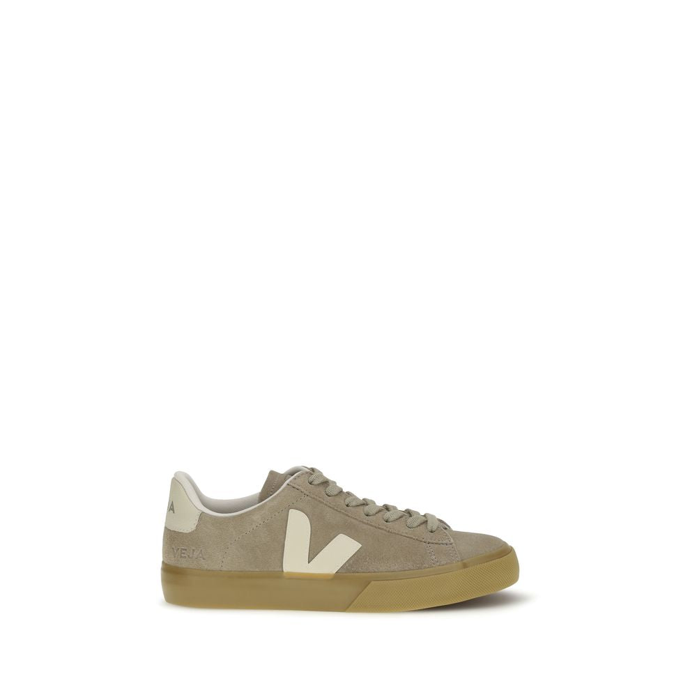 Veja Beige Calf Leather Bos Taurus Sneakers Veja