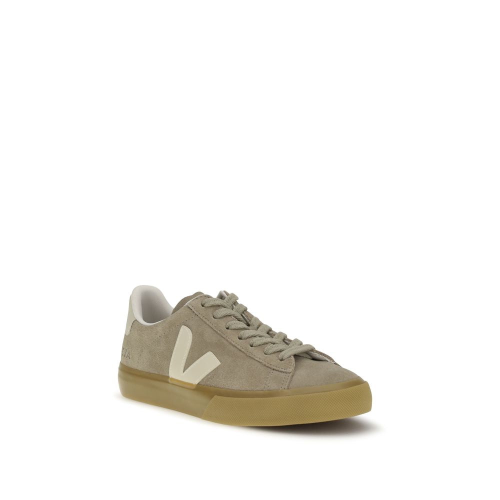 Veja Beige Calf Leather Bos Taurus Sneakers Veja