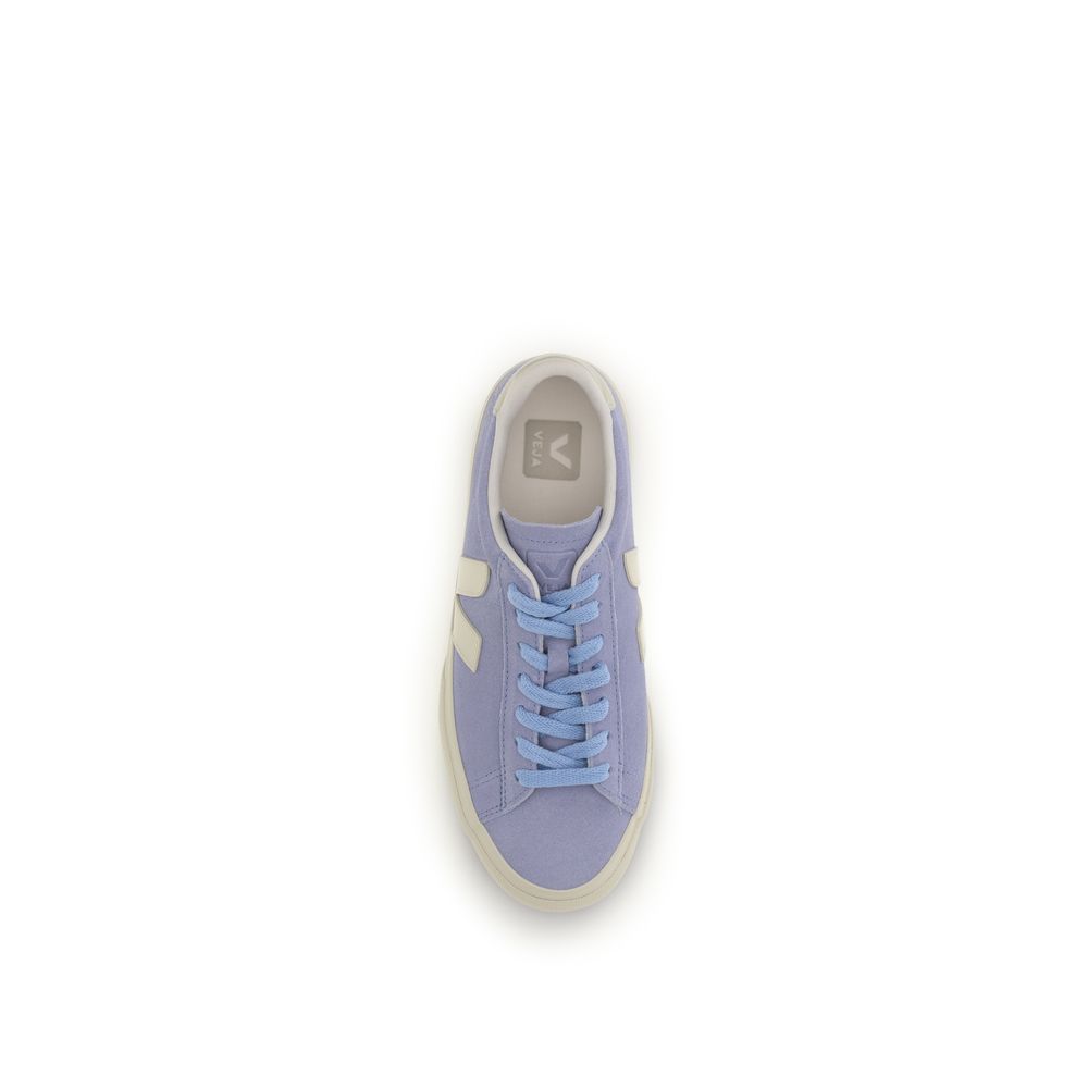 Veja Blue Calf Leather Bos Taurus Low Top Sneakers Veja