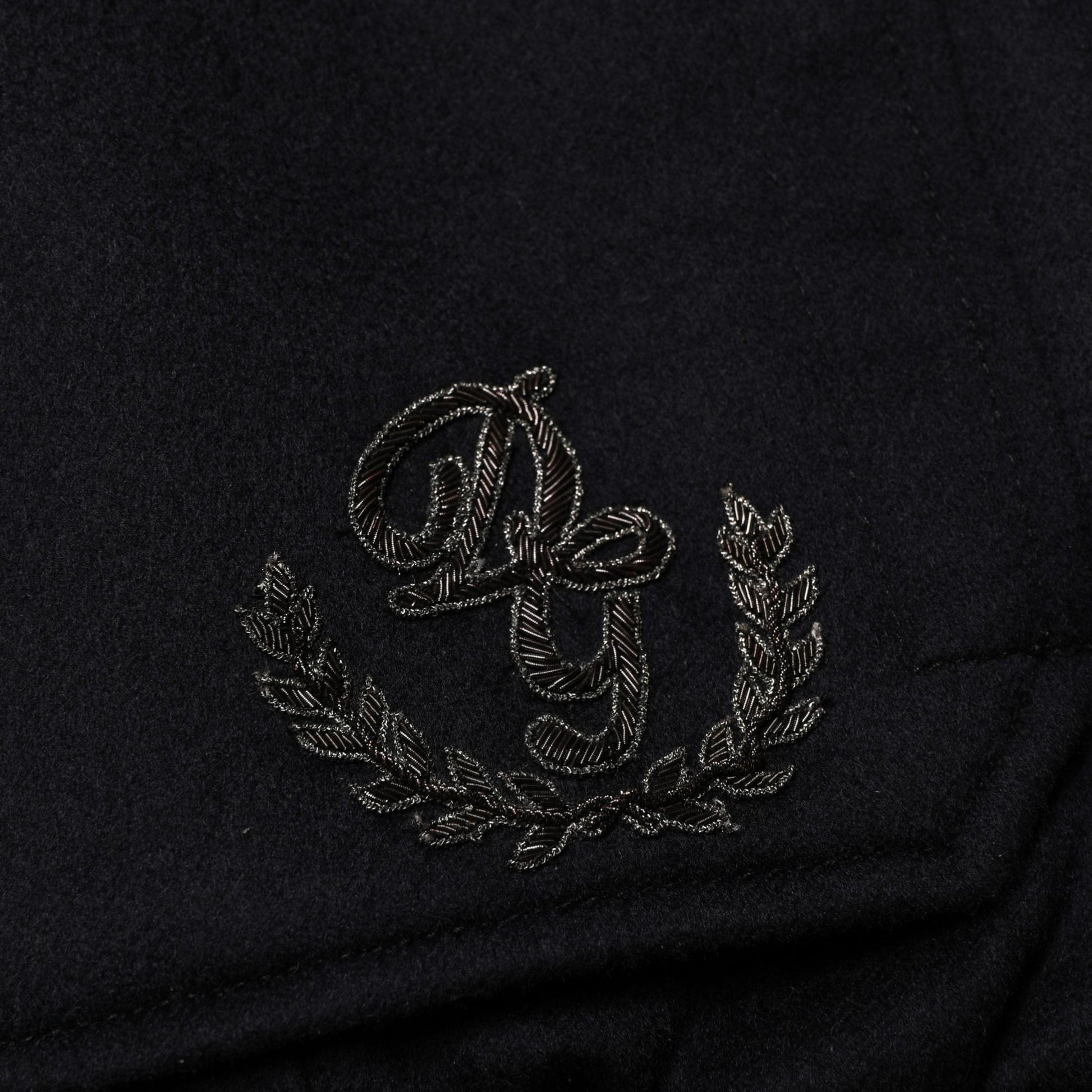 Dolce & Gabbana Black Cashmere Knitted Button Down Jacket