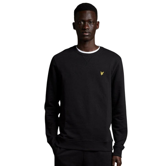Lyle & Scott Black Cotton Sweatshirt Lyle & Scott