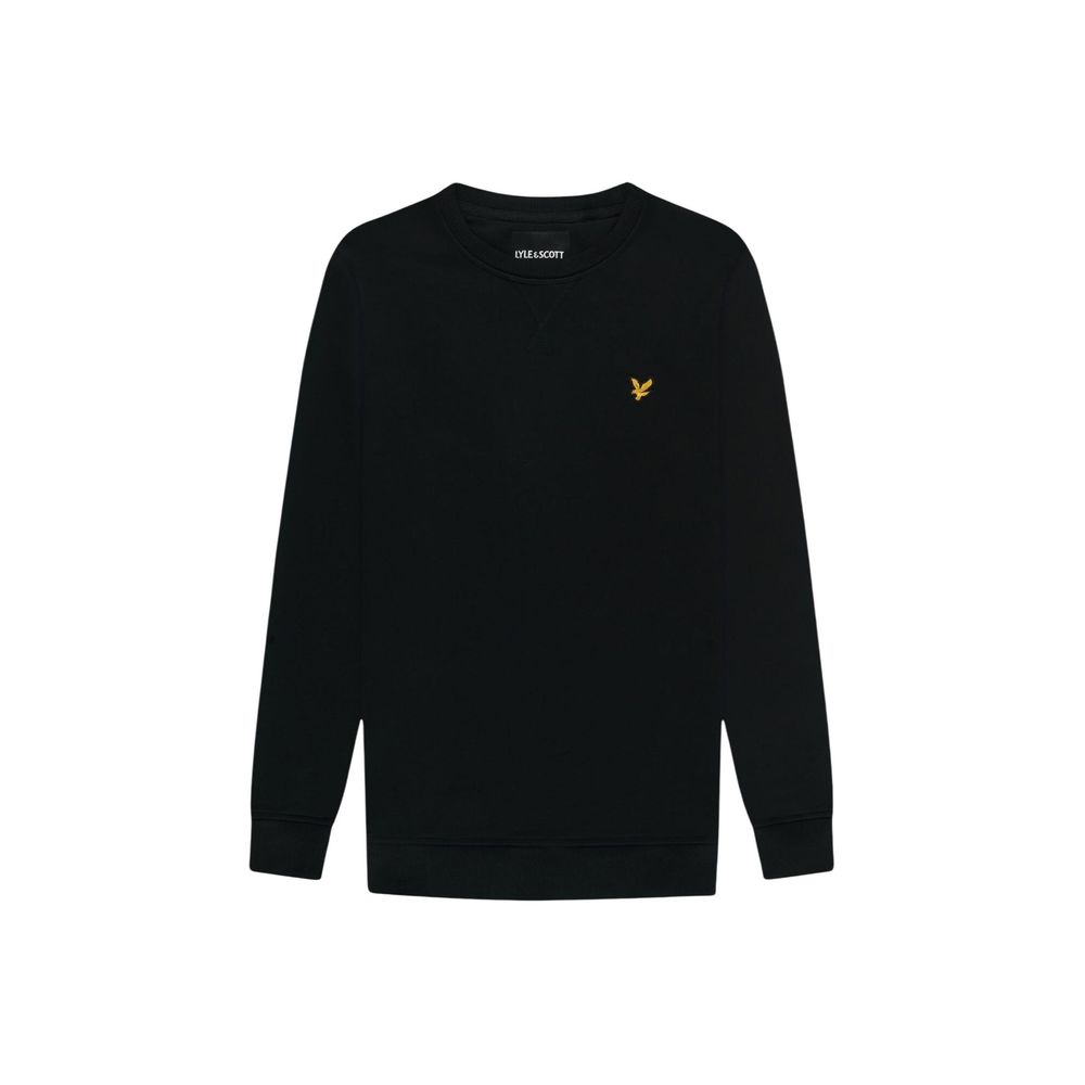 Lyle & Scott Black Cotton Sweatshirt Lyle & Scott