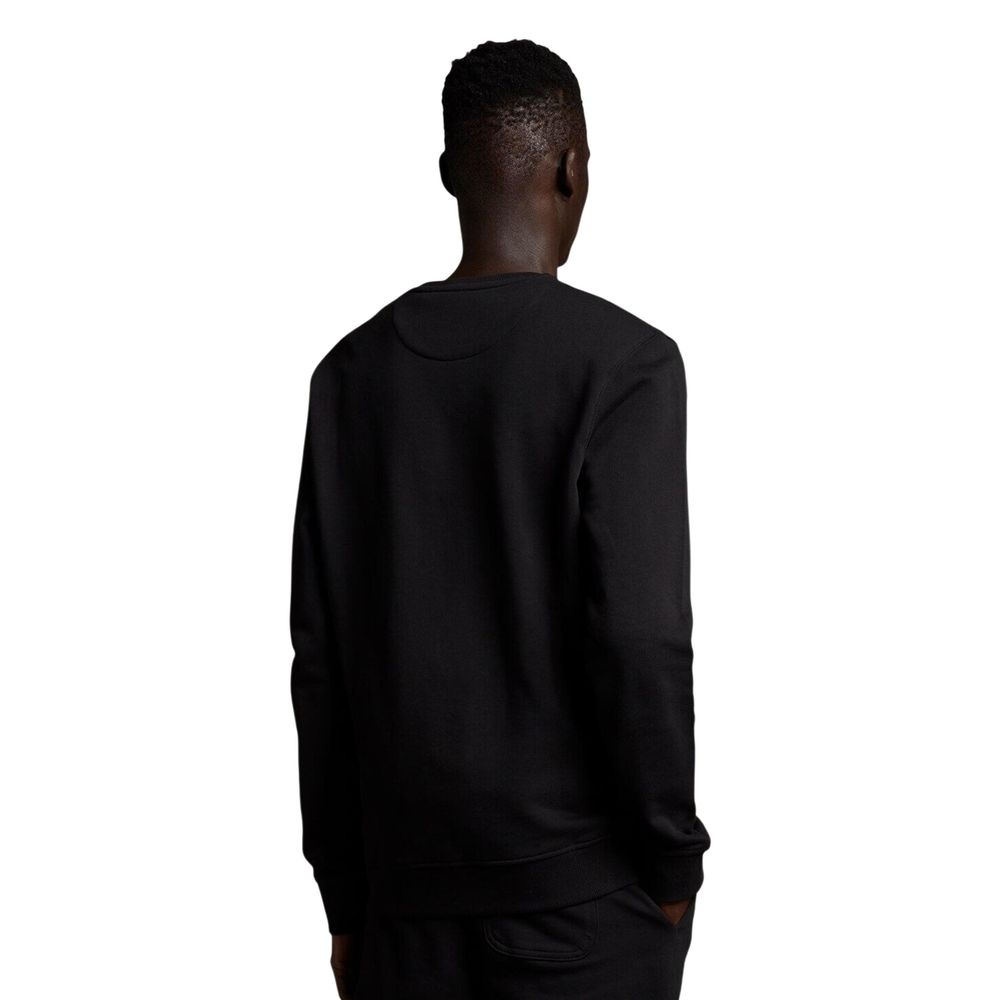 Lyle & Scott Black Cotton Sweatshirt Lyle & Scott