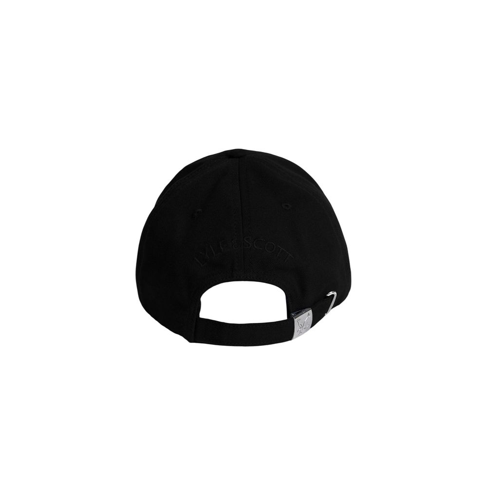 Lyle & Scott Black Cotton Cap Baseball Hat