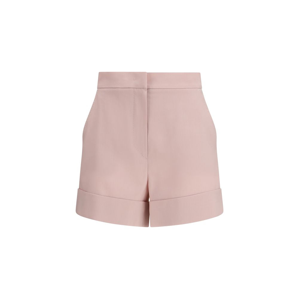 Max Mara Multicolor Fleece Wool Bermuda Shorts Max Mara