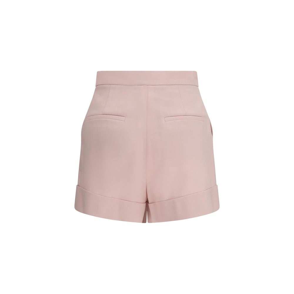 Max Mara Multicolor Fleece Wool Bermuda Shorts Max Mara