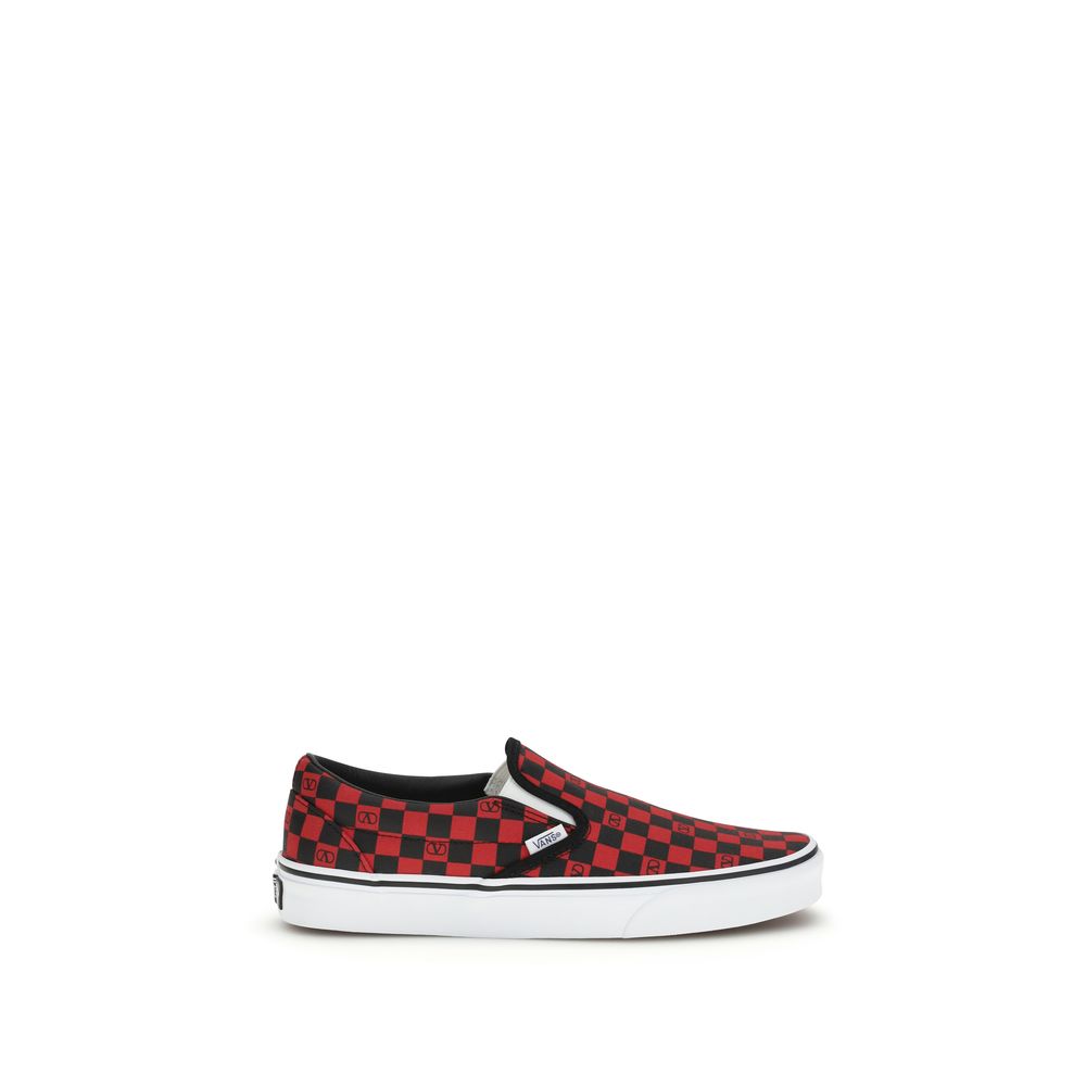 Valentino Garavani Multicolor Cotton Low Top Sneakers