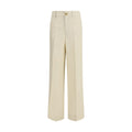 P.A.R.O.S.H. Beige Viscose Casual Pants P.A.R.O.S.H.