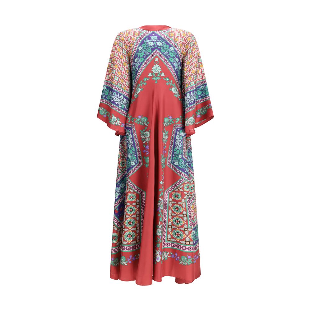 La Double J Multicolor Silk Casual Dress La Double J
