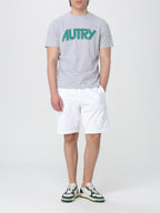 Autry Gray Cotton T-Shirt Autry