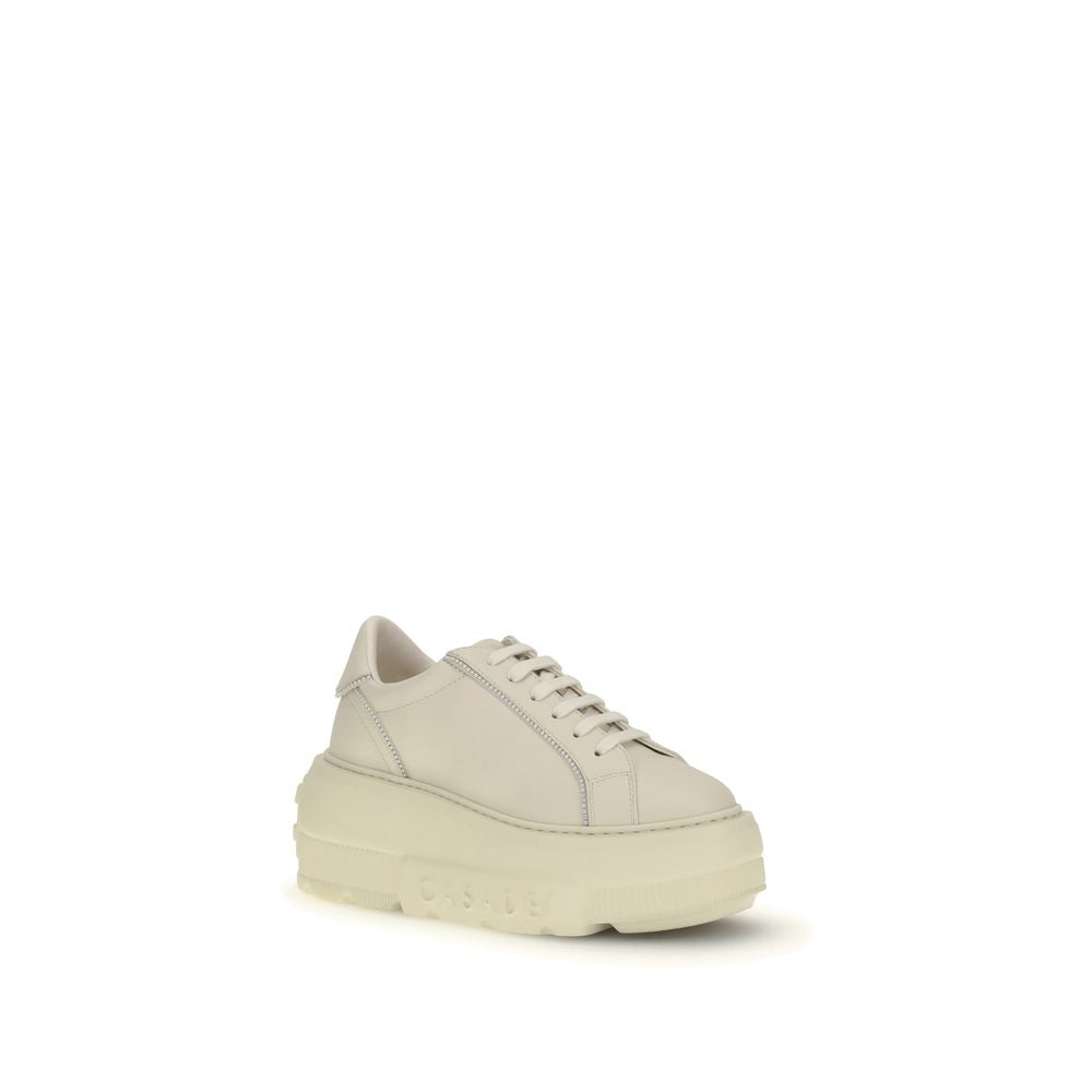 Casadei White Rubber Chunky Sneakers Casadei