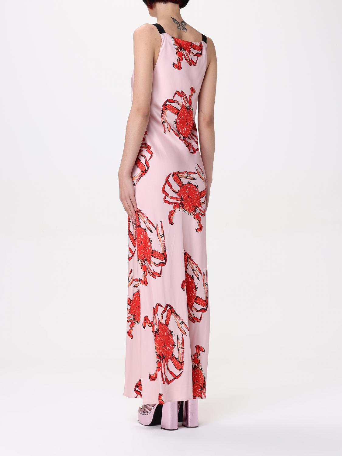 MSGM Multicolor Silk Casual Dress MSGM