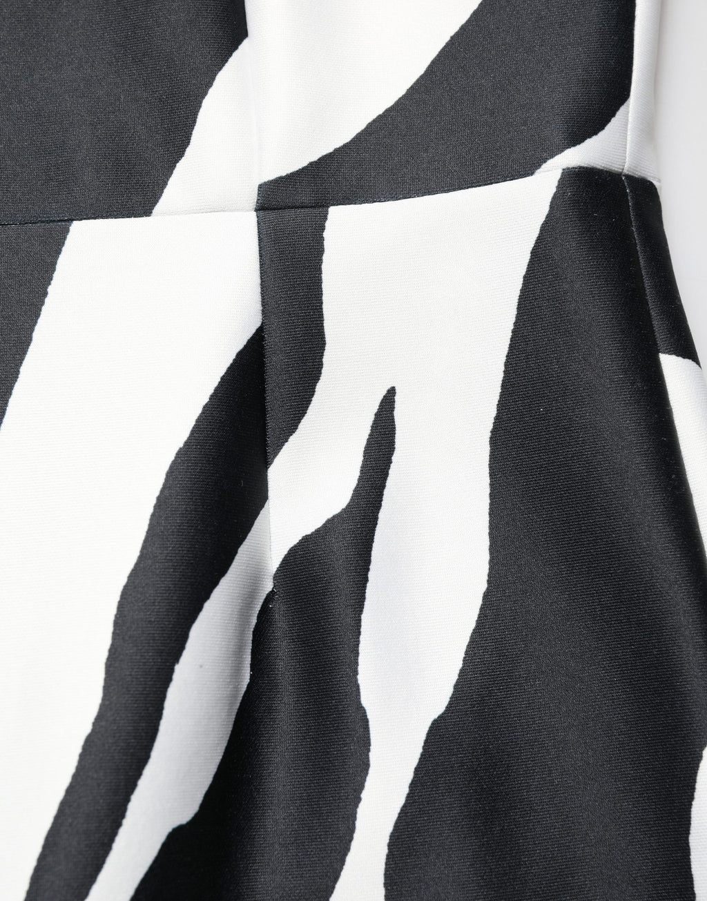 Dolce & Gabbana Black White Polyester Zebra Pattern Jumpsuit - Eljoys Fashion 