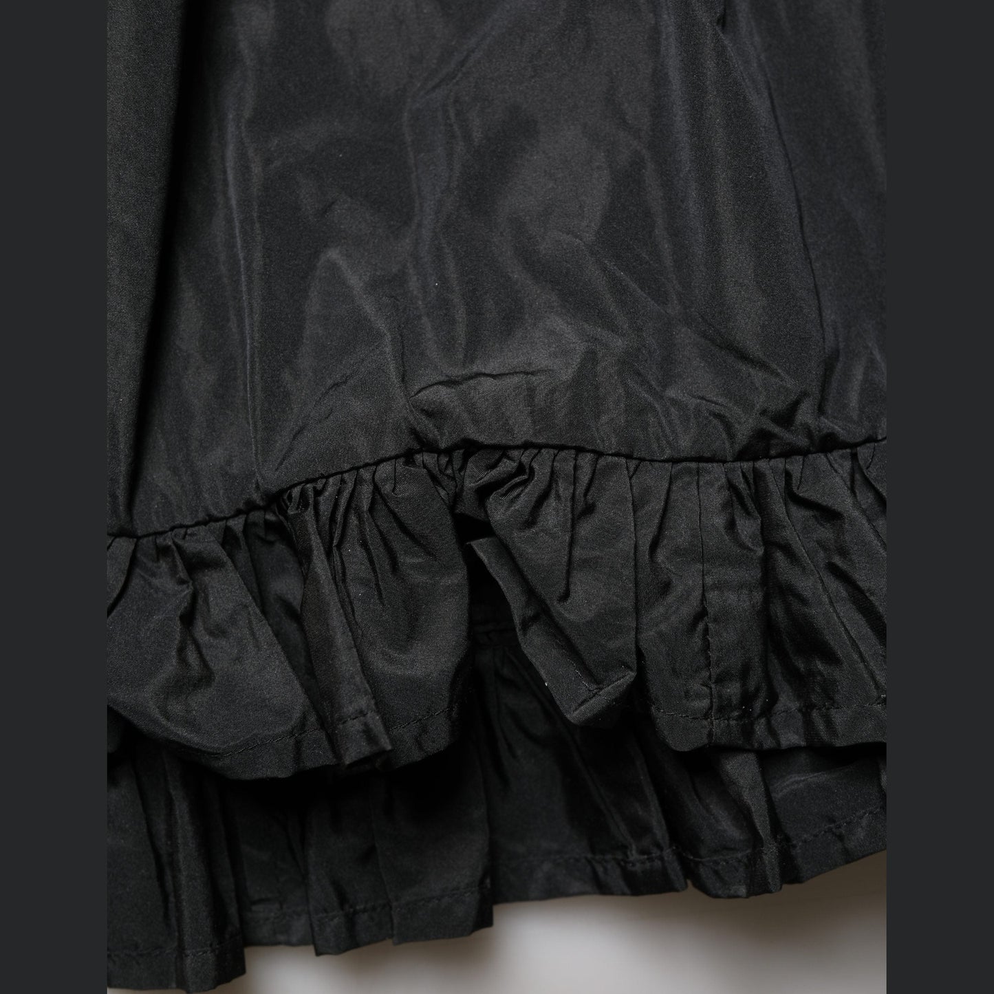 MSGM Black High Waist Pleated A-line Long Maxi Women Skirt MSGM