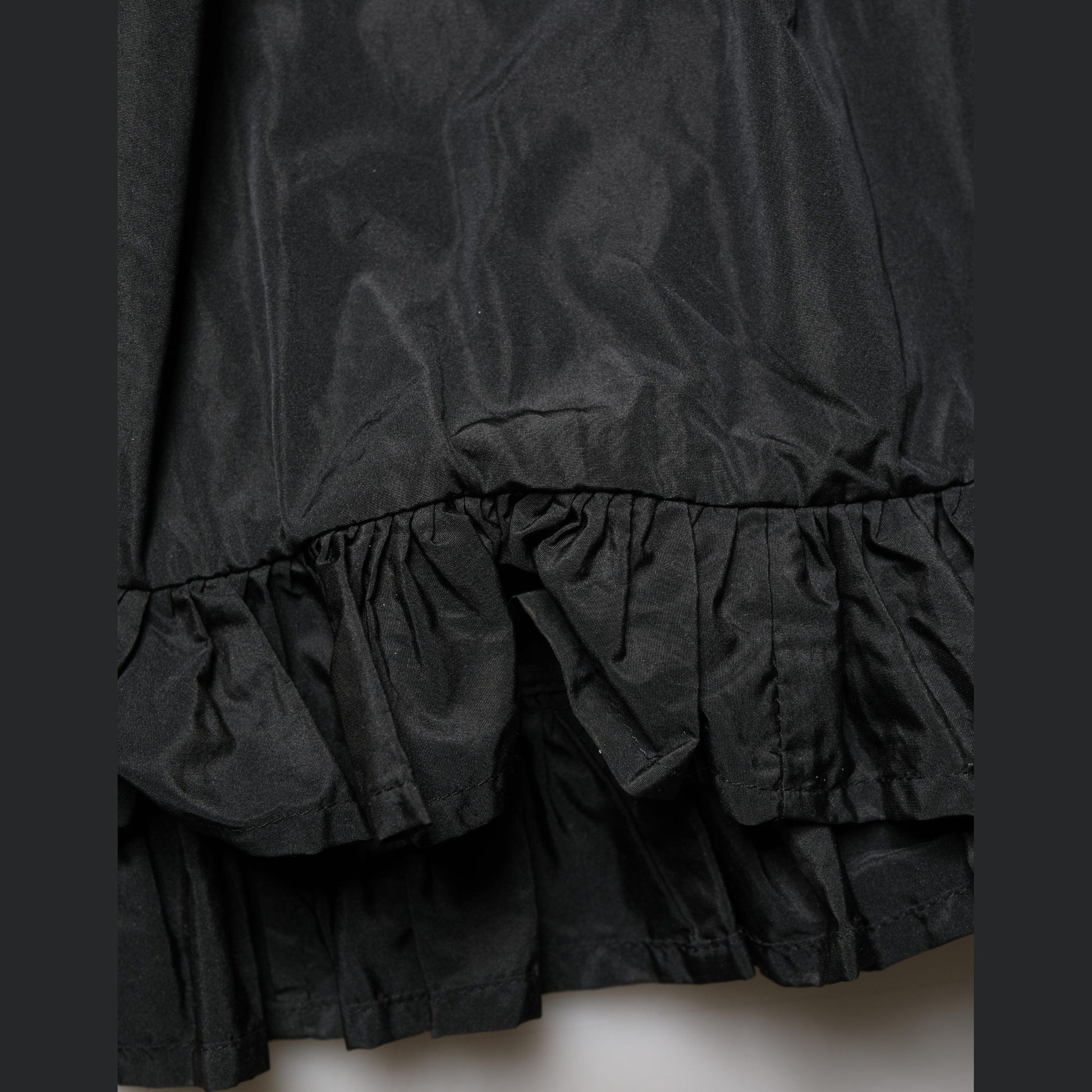 MSGM Black High Waist Pleated A-line Long Maxi Women Skirt MSGM