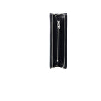 Saint Laurent Black Calf Leather Bos Taurus Wallet showing sleek leather design and Saint Laurent branding.