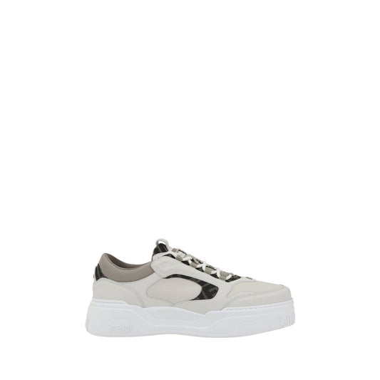 Fendi White Calf Leather Bos Taurus Low Top Sneakers Fendi